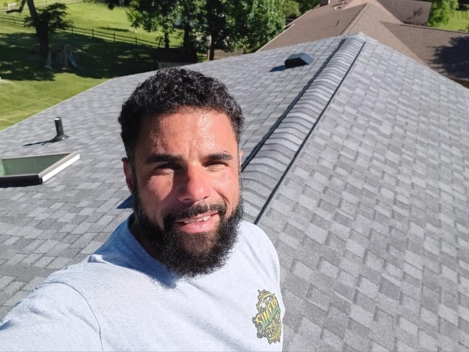 Sincere Home Improvements Owner Roofing a New Home